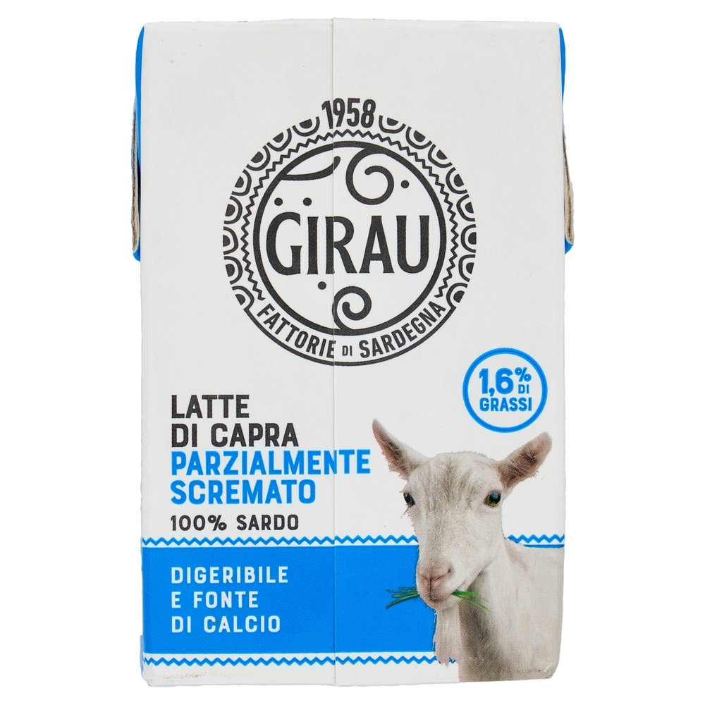 Girau Latte di Capra 100% Sardo 1,6% di Grassi 500 ml